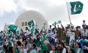 ملک بھر میں 77 واں یوم آزادی ملی جوش و جذبے سے منایا گیا