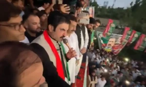 شیر افضل مروت کی مریم نواز کو شیخ حسینہ سے بھی برا حال کرنے کی دھمکی