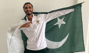 ایک اور پاکستانی ایتھلیٹ نے عالمی مقابلے میں گولڈ میڈل جیت لیا