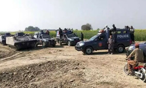 ڈاکوؤں کے حملے میں شہید اہلکاروں کی شناخت، نماز جنازہ ادا