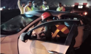 موٹروے میں کار سے 4 افراد کی لاشیں ملنے کا واقعہ، ابتدائی رپورٹ جاری