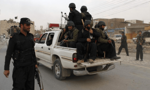 قلات میں لیویز کی گاڑی پر حملہ، دو اہلکار زخمی