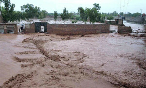 بلوچستان میں 16 انچ قطر کی گیس پائپ لائن بہہ گئی