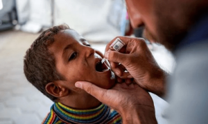 غزہ میں 25 سال بعد پولیو مہم کا آغاز