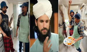 دلجیت دوسانجھ بھی پاکستانی متنازع یوٹیوبر کے گانوں کے فین نکلے، مداح حیران