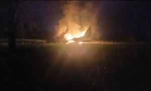 Indian Air Force MiG-29 aircraft crashes during training mission