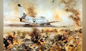 6 ستمبر کی شام پاک فضائیہ کے شیر دل اسکواڈرن کے نام