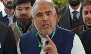پرامن احتجاج ہر شہری و جماعت کا حق ہے، اسلام آباد میں اجتماع سے متعلق بل کی منظوری غیرقانونی ہے، اسد قیصر