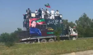 علی امین گنڈاپور بھی اسلام آباد میں جلسے کے لیے روانہ