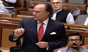 سینیٹ اجلاس میں وزیر خزانہ اور شبلی فراز کے درمیان نوک جھونک