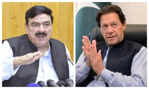 عمران خان، شیخ رشید کیخلاف تھانہ آبپارہ میں درج مقدمے میں بریت کی درخواست پر فیصلہ محفوظ