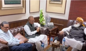 آئینی ترامیم: عمران سے خصوصی ٹاسک پانے والے عارف علوی بھی فضل الرحمان کے دَر جا پہنچے