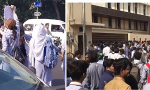 طالبہ سے مبینہ زیادتی کیخلاف طلبہ کا پنجاب اسمبلی کے سامنے دھرنا، احتجاج کا دائرہ کئی شہروں تک وسیع