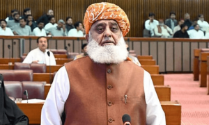آئینی ترمیم کے ابتدائی مسودے کے ذریعے جمہوریت کا قتل کررہے تھے، مولانا فضل الرحمان