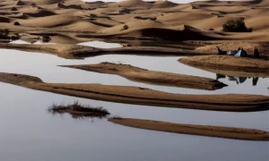 The Sahara Desert is flooded, yes you read that right