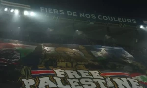 PSG &lsquo;Free Palestine&rsquo; banner has no place in football: French minister