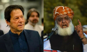جے یو آئی اور پی ٹی آئی کے درمیان بیک ڈور رابطے، عمران خان سے ملاقات کا فیصلہ