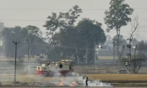 Illegal farm fires fuel Indian capital&rsquo;s smog misery