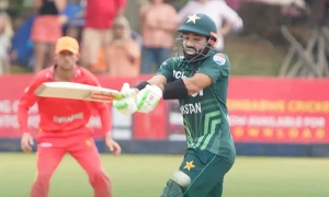 Zimbabwe beat Pakistan in rain-shortened ODI