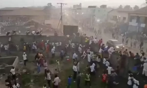 Guinea stadium crush kills 56 people after disputed refereeing decision
