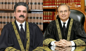 آئینی ترمیم کیخلاف جسٹس منصور کا چیف جسٹس کو خط، آئینی بینچ کے بجائے فل کورٹ سے فیصلے کا مطالبہ