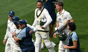 Australia thump India at fortress Adelaide to level series