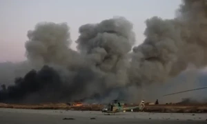 اسرائیل کے شام کے تین بڑے فضائی اڈوں سمیت 100 سے زائد ملٹری اہداف پر حملے