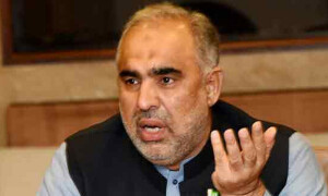 اسد قیصر نے پیپلزپارٹی کو 26 نومبر کے واقعات میں برابر کی شریک قرار دے دیا