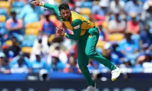 Maharaj out of Pakistan ODIs, doubt for crucial Test series