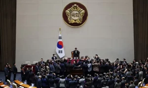 South Korea&rsquo;s acting president faces impeachment vote amid martial law provisions