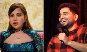 عرفی جاوید کامیڈین سمے رائنا کا شو بیچ میں چھوڑ کر جانے وجہ بتاتے ہوئے پھٹ پڑیں