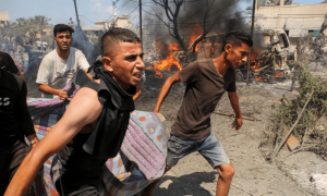 اسرائیلی دہشتگردانہ حملوں میں غزہ پولیس چیف اپنے معاون سمیت شہید