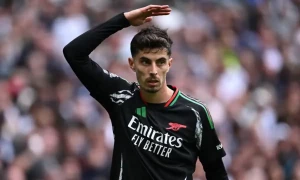Kai Havertz dropped from Arsenal squad due to illness, Arteta reveals