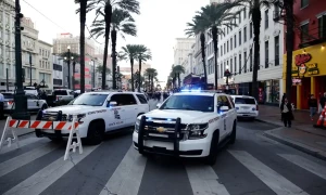 Driver displaying Daesh flag plows into crowd in New Orleans