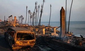 Los Angeles wildfires claim at least 5 lives as fires rage on