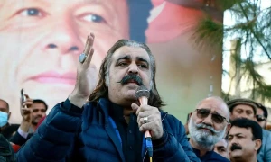 پیسے نہ دئے تو &rsquo;اووووو&lsquo; کرکے میرے خلاف احتجاج کرنا، علی امین گنڈاپور