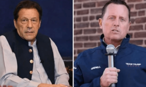 &rsquo;دفع ہوجاؤ&lsquo;، رچرڈ گرینیل عمران خان کی رہائی کے بار بار مطالبے سے تنگ آگئے
