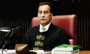 پی ٹی آئی مذاکراتی کمیٹی کی عمران خان سے ملاقات حکومت نے کروانی ہے، میری ذمہ داری نہیں، ایاز صادق