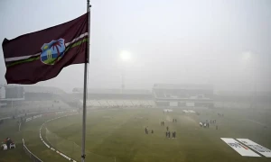 Poor visibility delays toss in Pakistan vs West Indies Test