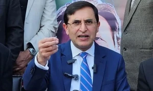 بانی پی ٹی آئی نے کہا ہے سات دن میں کمیشن نہ بنا تو چوتھی میٹنگ نہیں ہوگی، بیرسٹر گوہر