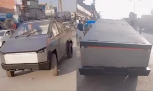 وائرل ویڈیو کے بعد پاکستان میں ٹیسلا سائبر ٹرک بنانے والا سامنے آگیا