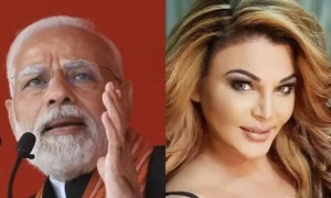 راکھی ساونت کی مودی کو دھمکی، ہانیہ عامر سمیت پاکستانی اداکاروں کیلئے ویڈیو پیغام