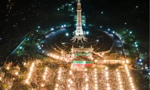 پی ٹی آئی کا مینار پاکستان پرپاور شو کرنے کا فیصلہ