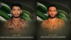 شمالی وزیرستان میں سیکیورٹی فورسز کا آپریشن، 6 خوارج ہلاک، میجر سمیت 2 جوان شہید