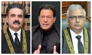 عمران خان کا چیف جسٹس یحییٰ آفریدی اور جسٹس امین الدین کو خط، سپریم کورٹ کے فیصلے کا بھی حوالہ