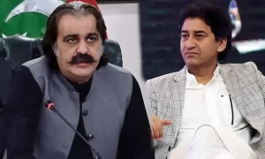 عون چوہدری سے ملاقات عاطف خان کے گلے پڑ گئی، علی امین گنڈاپور کے طعنے
