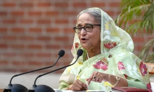 شیخ حسینہ کو بیانات دینے سے روکا جائے، بنگلا دیش کا بھارت سے مطالبہ