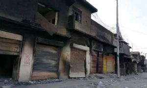 ضلع کرم: تباہ شدہ بگن بازار کی بحالی کا تخمینہ 48 کروڑ روپے، خیبرپختونخوا کابینہ کو بریفنگ