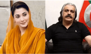 علی امین گنڈا پور کا کارکردگی کی بنیاد پر مریم نواز کو مناظرے کا چینلج
