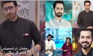 رمضان ٹرانسمیشن کرنے پر تنقید، فیصل قریشی کا ناقدین کو جواب